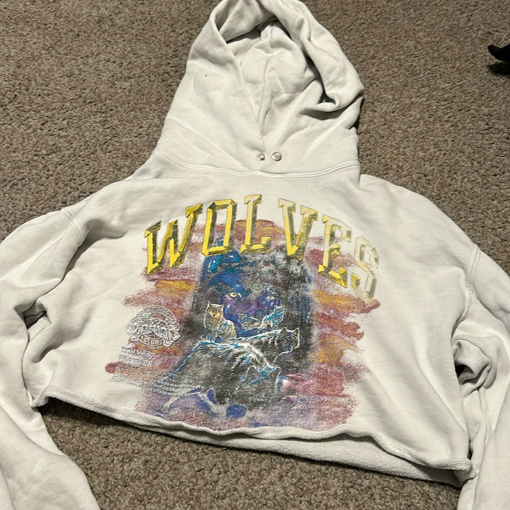 Darc sport cropped hoodie